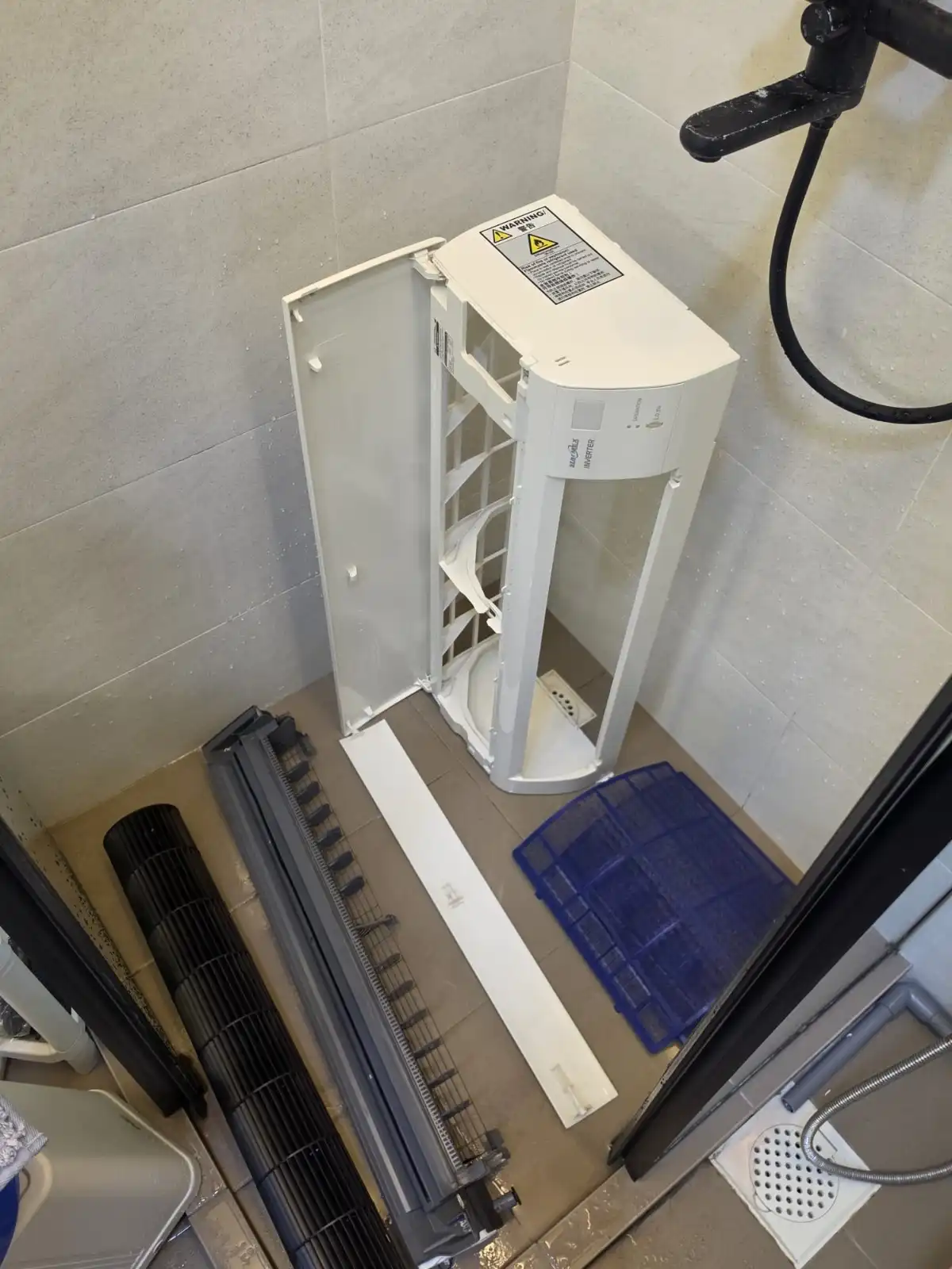 CoolTrust cleaning aircon filters cover and drain pan